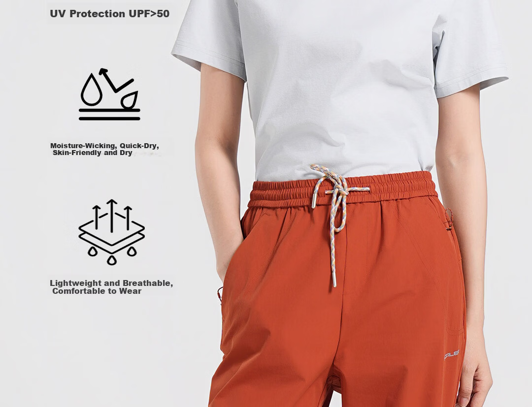SCALER Men's Outdoor Quick-Dry Cooling UPF50+ Sun Protection Running Sports Breathable Loose Fit Short Sleeve T-Shirt 10