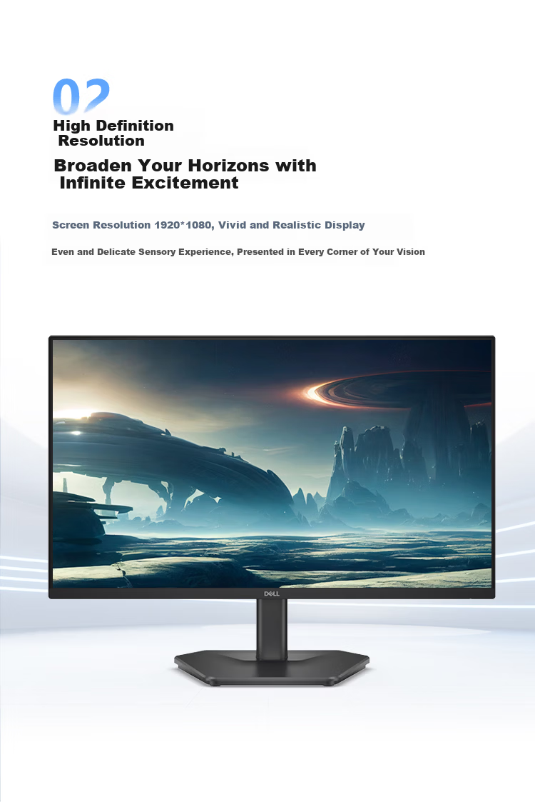 DELL 24-inch Fast IPS FHD 200Hz Low Blue Light FreeSync 99% sRGB Gaming Monitor SE2425HG 4