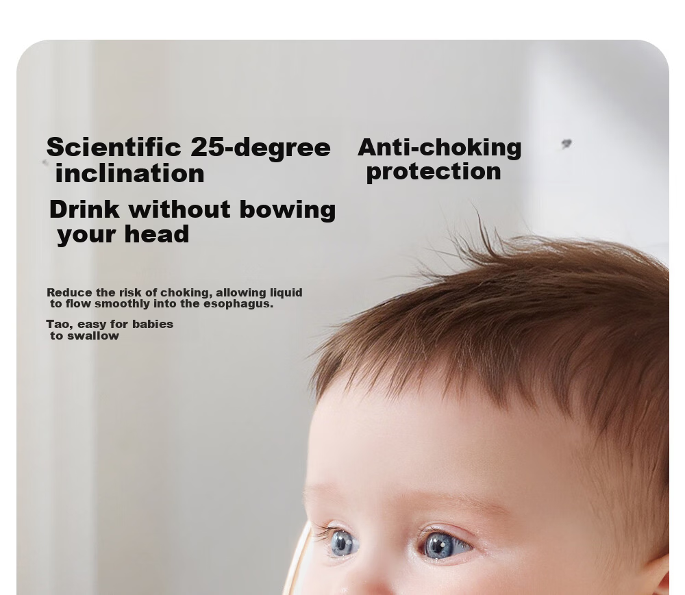 Betis Training Duckbill Cup Baby Water Bottle Infant 6 Months to 1 Year 2 Years Old Children's Direct Drinking Milk Rice 240ml 12