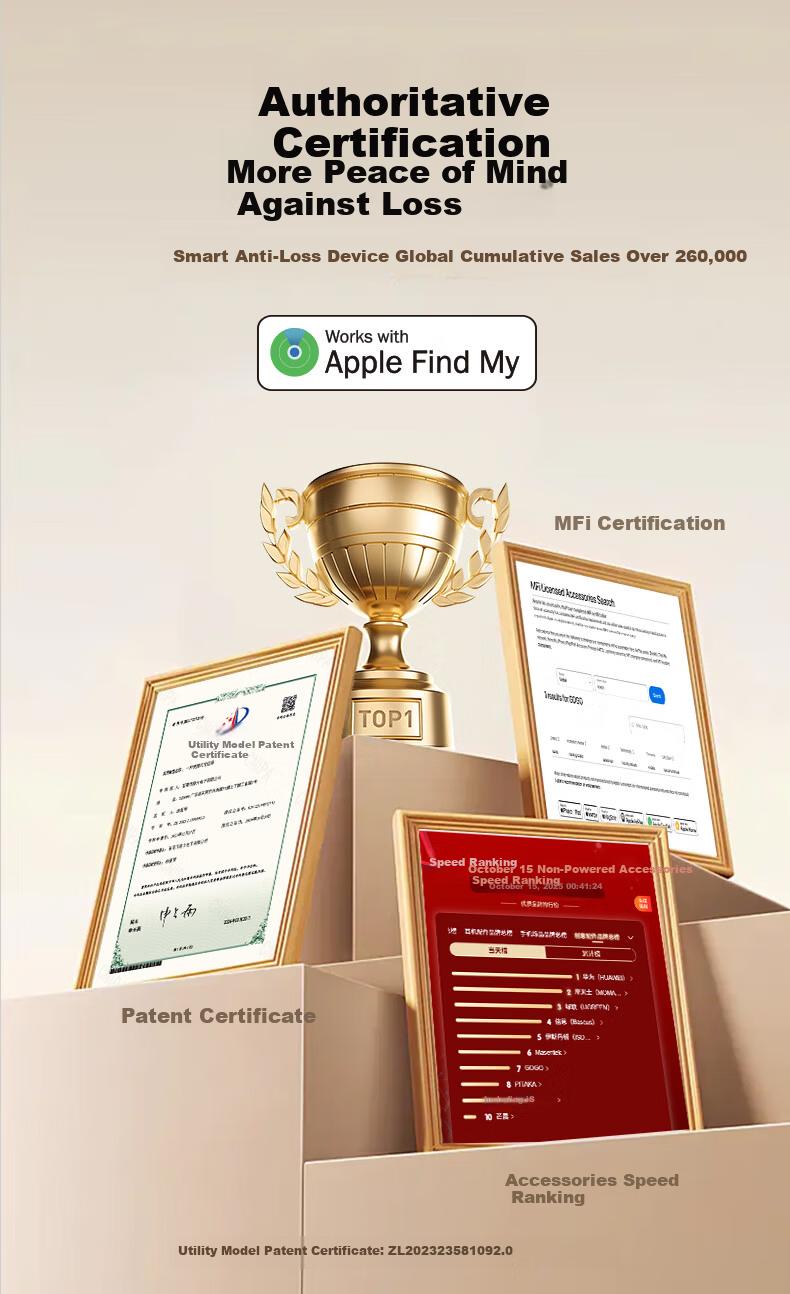 GDGO Apple AirTag Locator Anti-Lost Hidden Tracker Baby Shoelace Children Elderly Smart Bluetooth Waterproof Backpack Tracker 4