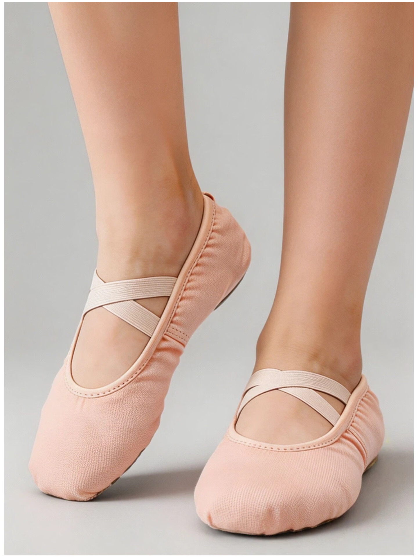 COOTYMAX Adult Dance Shoes Ballet Professional Practice Shoes Women Soft Sole Slip-On Children's Pink Dance Cat Paw Shoes 9