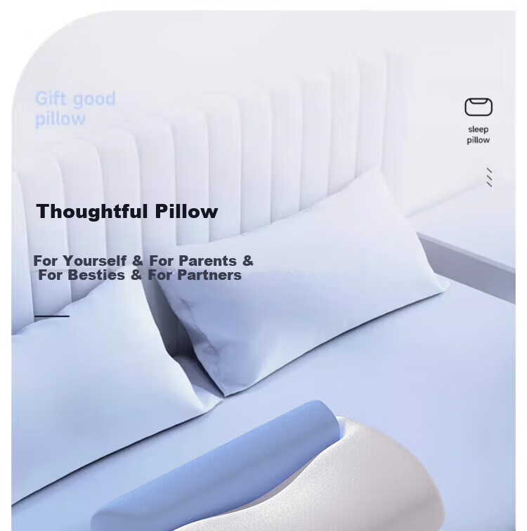 Jingyan Memory Foam Pillow Cervical Support Sleep Aid Slow Rebound Deep Sleep Pillow for Adults 13