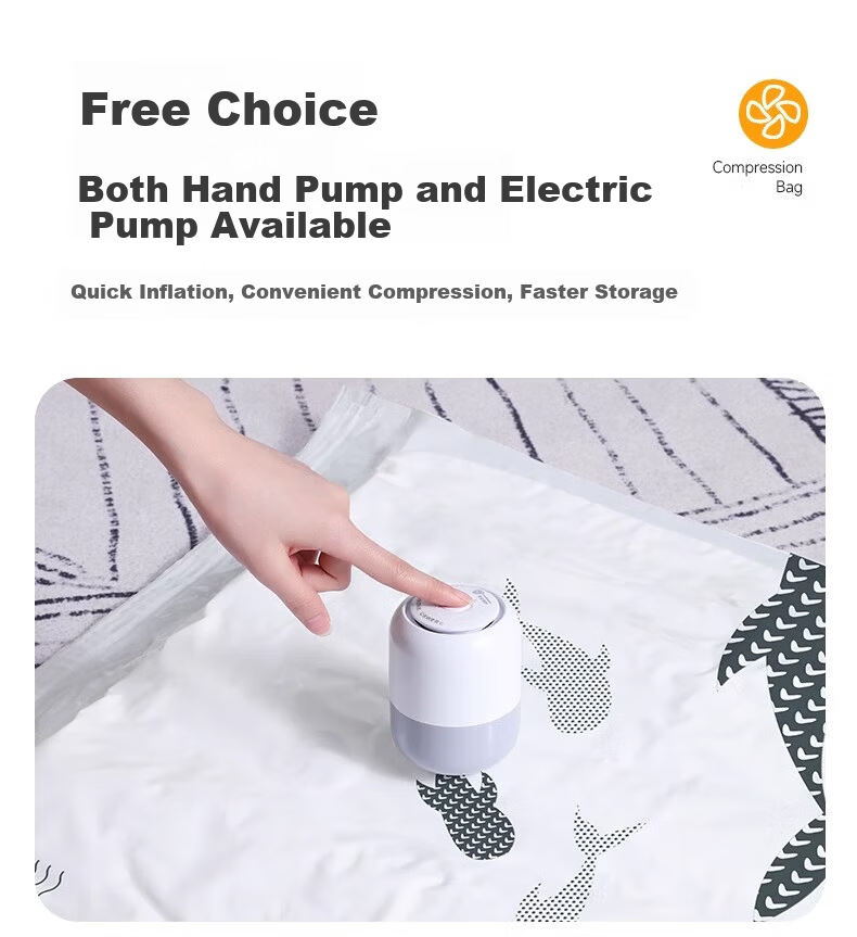 Antu Vacuum Compression Storage Bags for Clothes, Bedding, and Down Jackets with Air Extraction Seal Tool 11