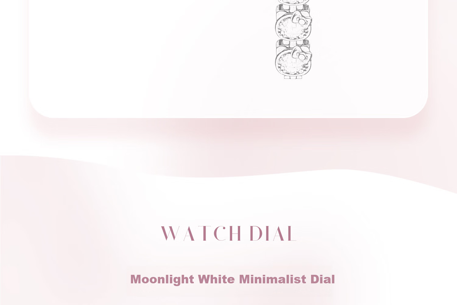 ZGO Sanrio Women's Mechanical Style Quartz Watch Small Dial Student Bracelet Valentine's Day Gift for Girlfriend 5