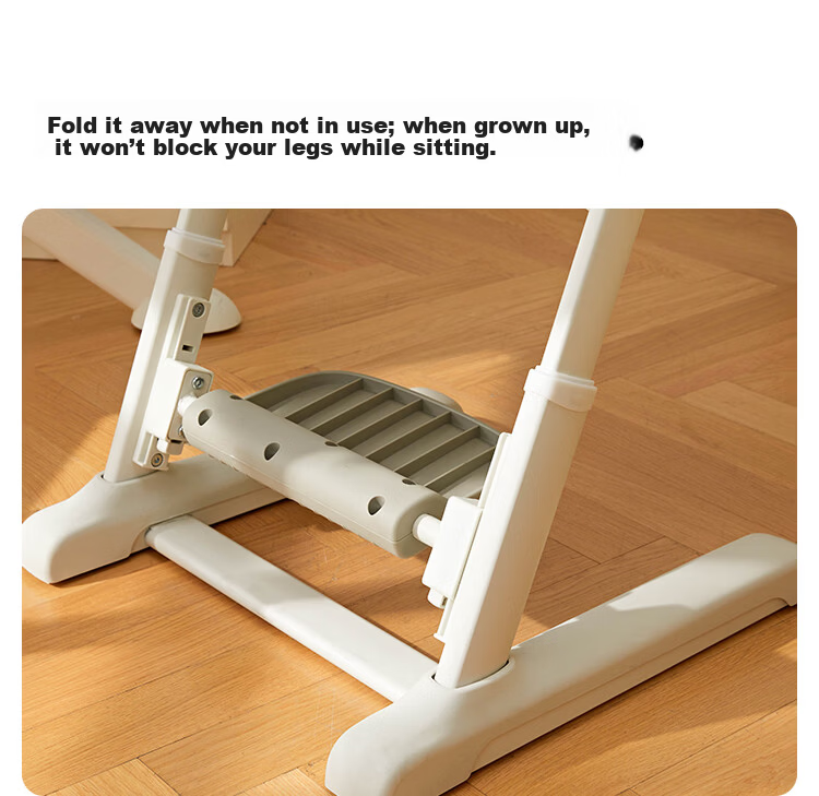 89jian F2 Children's Study Chair Writing Desk Chair Adjustable Seat Stool for Primary School Home Study Room with Back Support 145FB Gray 22