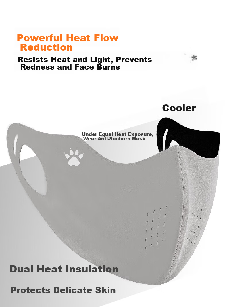 KELME Black UV Protection Face Mask for Women, High-Value Anti-Sunburn Eye Protection, Slimming Ice Silk Cooling Summer Face Cover 8