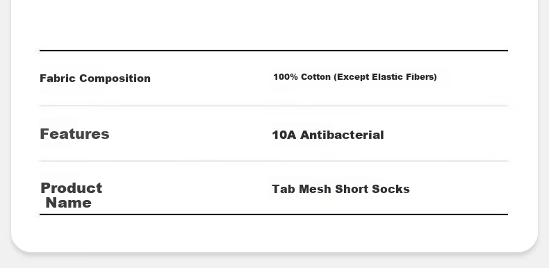 Cotton Xiaonian Men's Short Socks Spring Summer 100% Pure Cotton 10A Antibacterial Odor-Resistant Mesh Breathable Ankle Socks with Heel Tab 6 Pairs 6