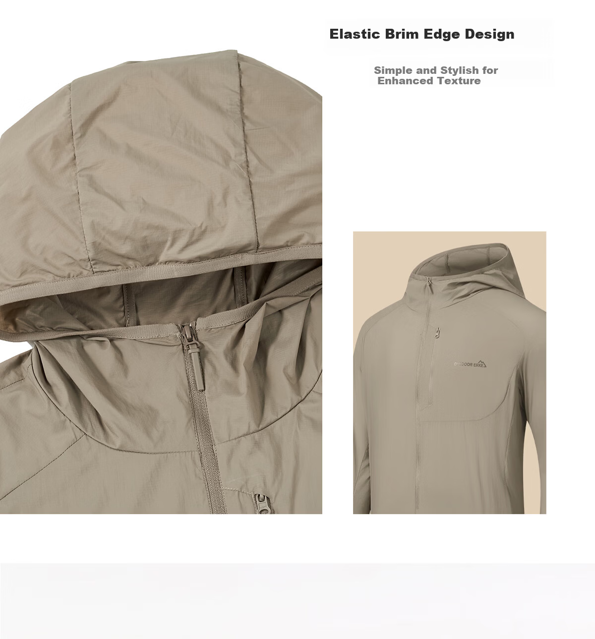 ERKE [Yu Shitong Edition] Sun Protection Woven Jacket Ice Cooling Outdoor Windbreaker UPF50+ Sports Running Shirt 14
