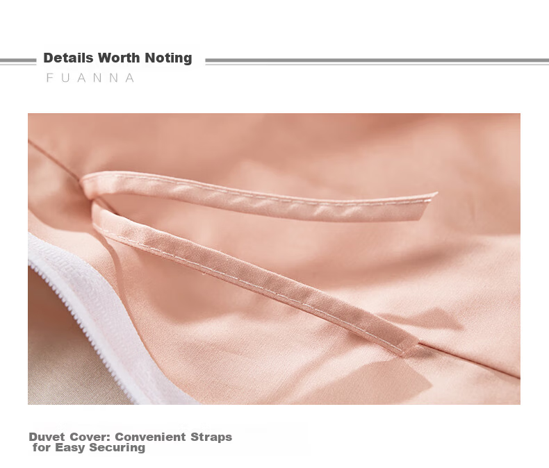 Fuanna Home Textiles 120-Thread Count Double-Ply Long-Staple Cotton 4-Piece Bedding Set 100% Pure Cotton High-End National Embroidery Bed Linen 1.8m 11