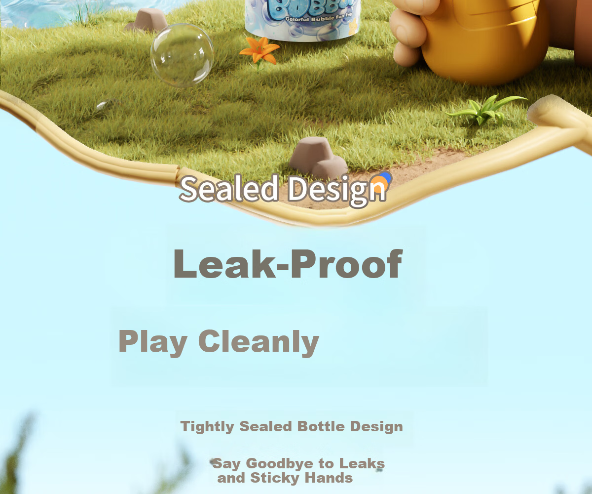 Zhibei Children's Multi-Hole Electric Bubble Machine Toy Leak-Proof Outdoor Bubble Blower for Boys Ages 3-6 Birthday Gift 9