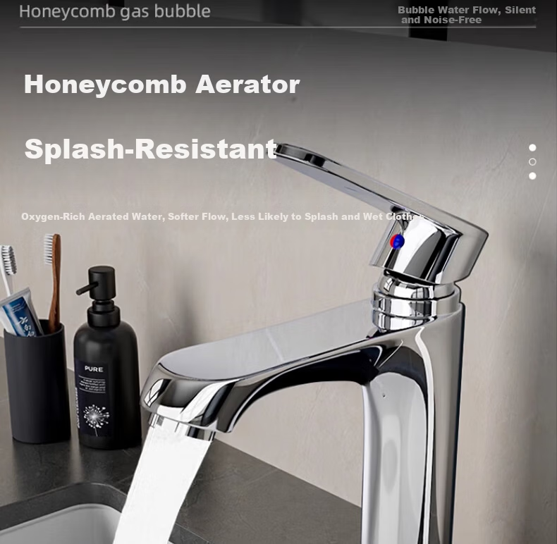 Canbo Robotic Arm Faucet 360° Rotatable Stainless Steel Lucky Cat Gray Hot and Cold Two-Stage Face Washing 10