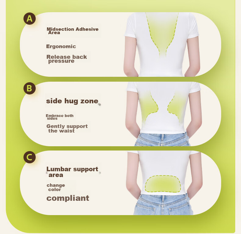 Back2 Lumbar Support, Office Ergonomic Back Cushion, Long-Sitting Aid, Car Pillow, Waist Pillow, Gray 7