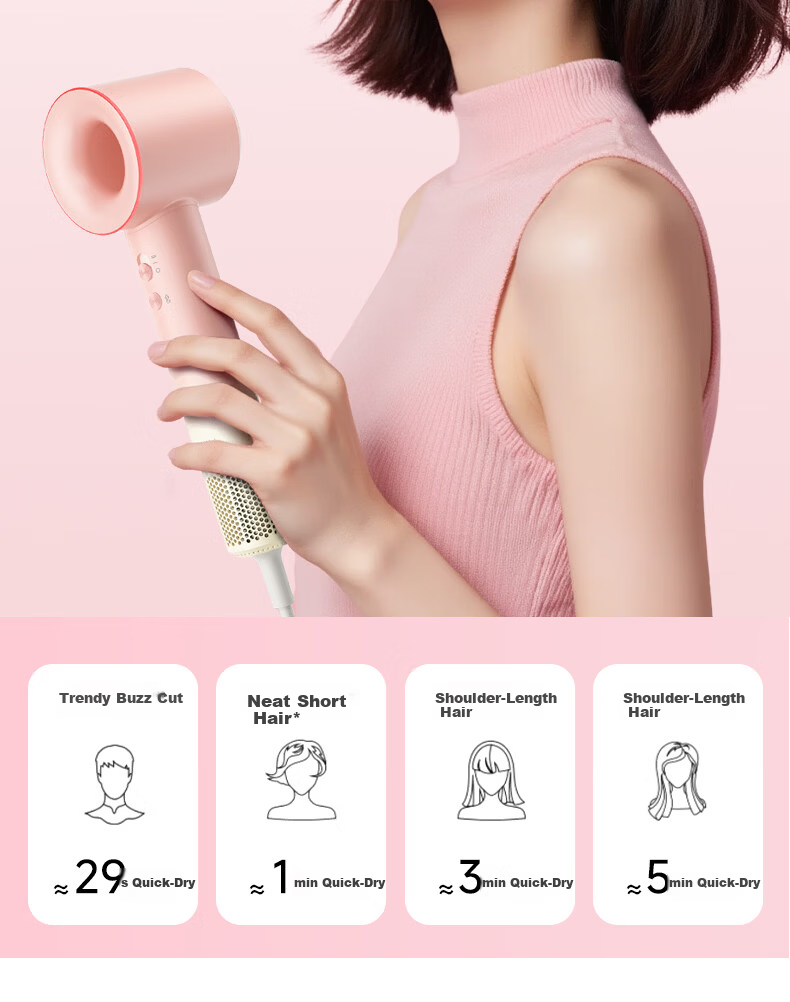 Kandao【Price Guarantee 618】Hair Dryer High-Speed Wind Large Negative Ion Hair Care Quiet Fast Drying Plasma Hair Dryer Home Use Birthday Gift for Girlfriend 11