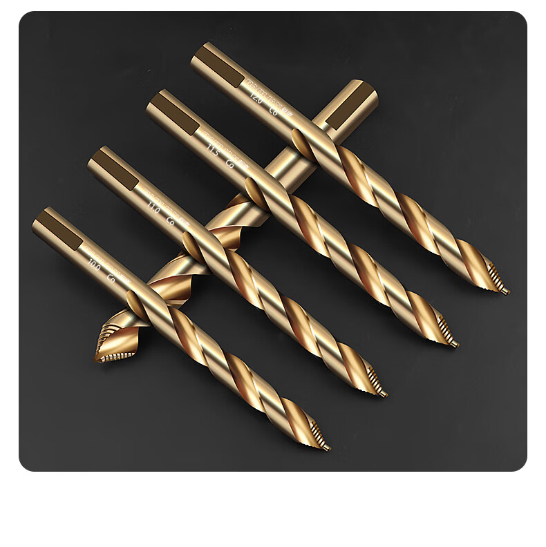 Baolian M35 Cobalt Step Drill High Hardness Twist Drill Bit for Stainless Steel 304 Special Reamer Drill Machine Use 18