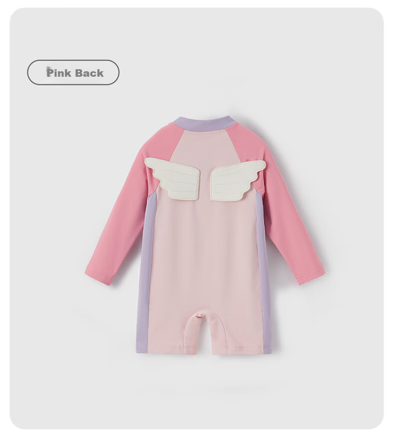 JELLYBABY 【7A Antibacterial Beach Swimming】Summer New Unisex Kids One-Piece Swimsuit for Seaside Play 28