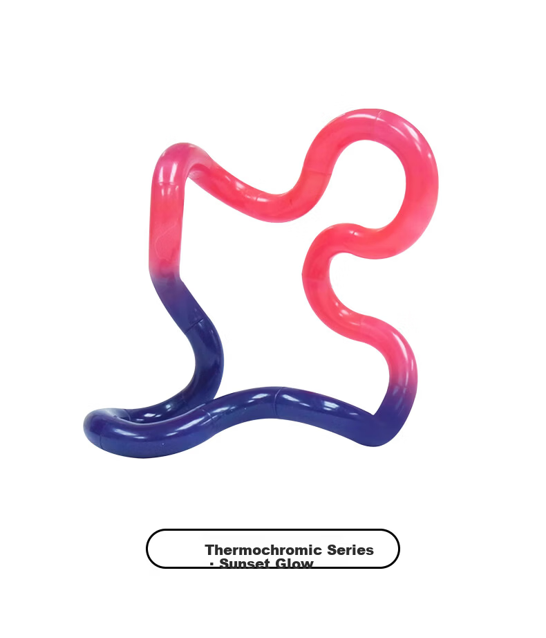 Tangle Official Temperature-Change Series Kids' Day Gift ADHD Training Color-Changing Stress Relief Toy 16