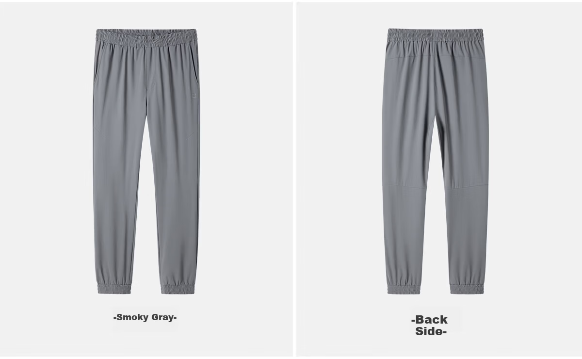OUTDOOR PRODUCTS Men's Lightweight Breathable Cooling Casual Pants Stretch Sports Pants OFCK621357 Smoked Gray XL Spring/Summer 2026 14