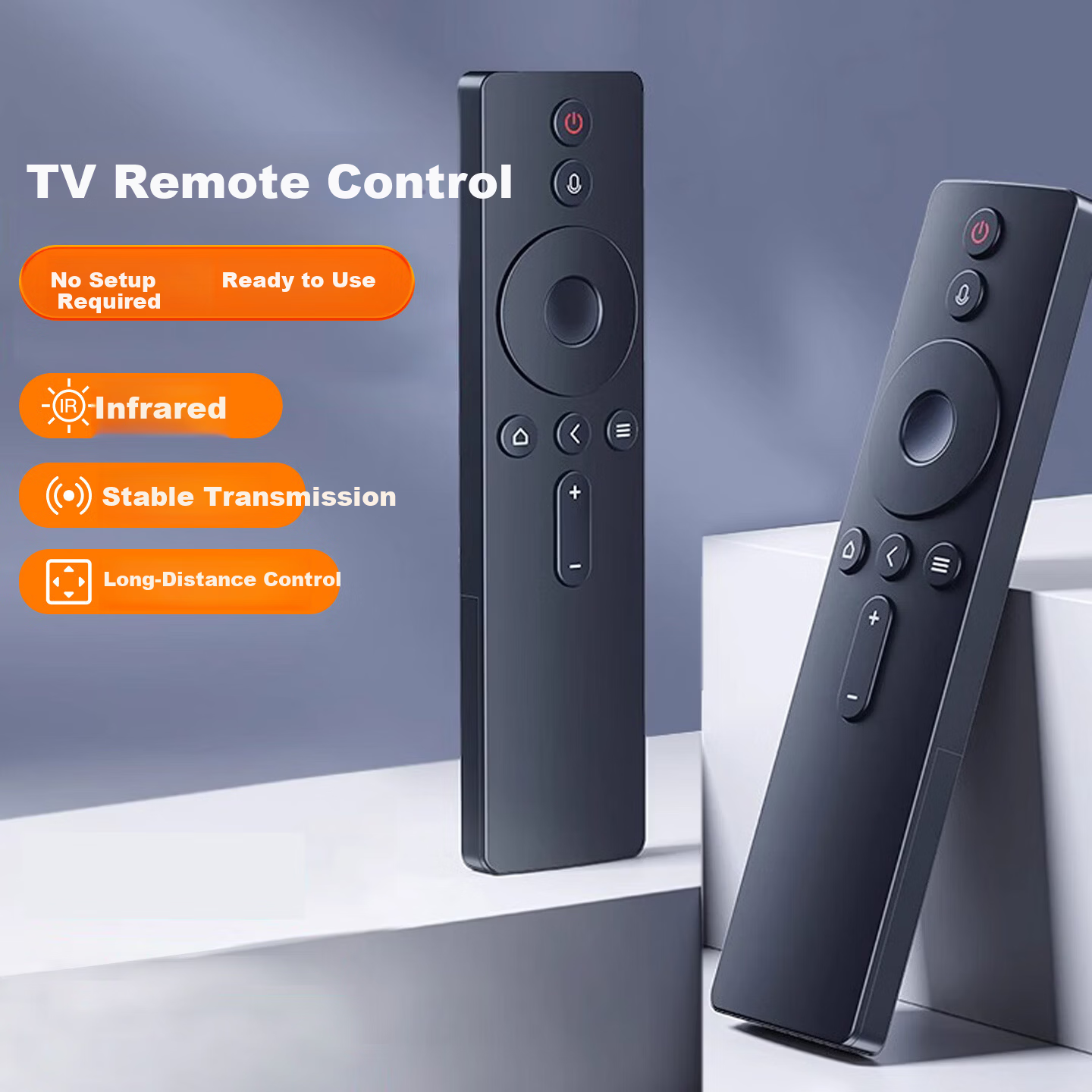 Jinling Shengbao Compatible Xiaomi TV Remote Control for Xiaomi Box Remote 4A/4C/4X/4S Enhanced Version 1/2/1S/2S/3S Universal Infrared TV Set-Top Box Remote Control