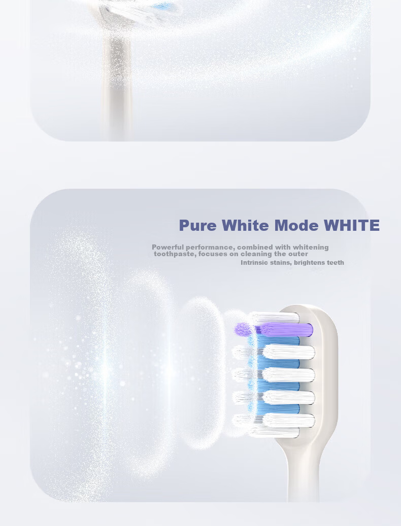 Leng Suan Ling [Wu Lei Recommended] S800 Sonic Vibration Electric Toothbrush Adult/Student Birthday Gift Couple Gift for Him/Her 7