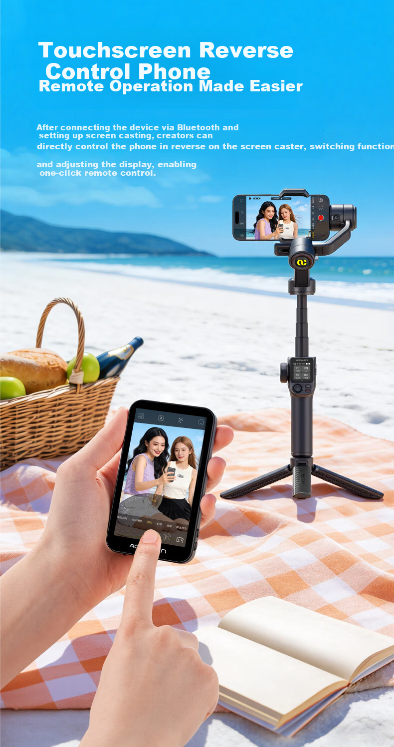 Okawa Vision1Ultra Smartphone Selfie Screen Portrait Enhancer Rear Selfie Secondary Display 3