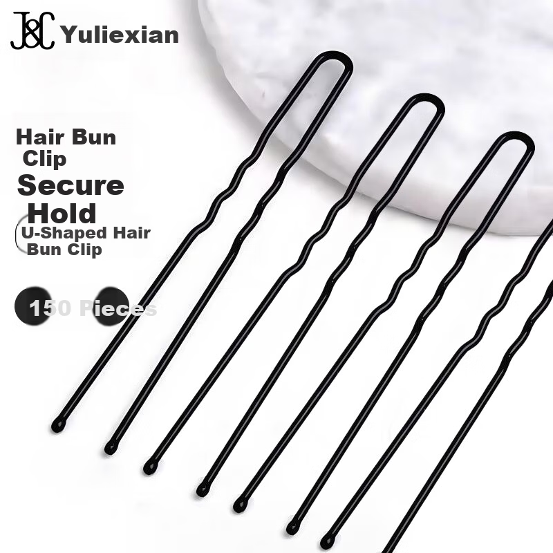 Jianyingshu Lazy Hair Bun Maker Set 2pcs U-Shaped Hair Clips Hairpins Braiding Tool