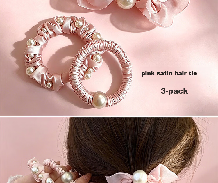 Beauty Note High Elastic Hair Tie for Women, Hair Band, No Hair Damage, Rubber Band, Student Hair Accessory for High Ponytail and Bun 1