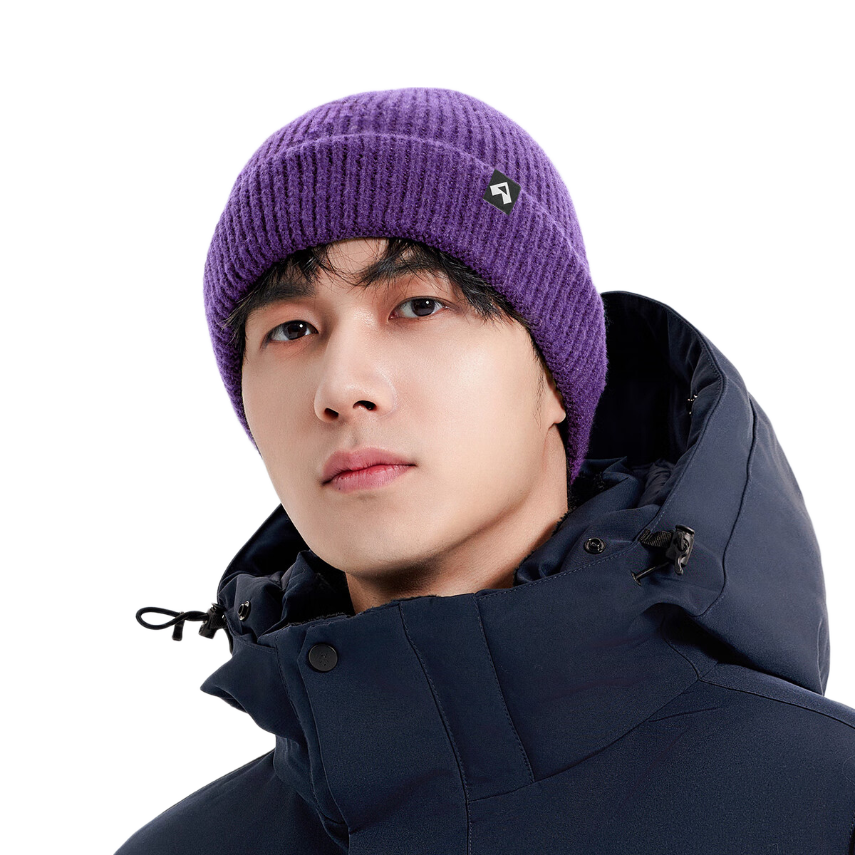Toread Merino Wool Winter Beanie Unisex Thickened Warm Ear Protection Knit Hat