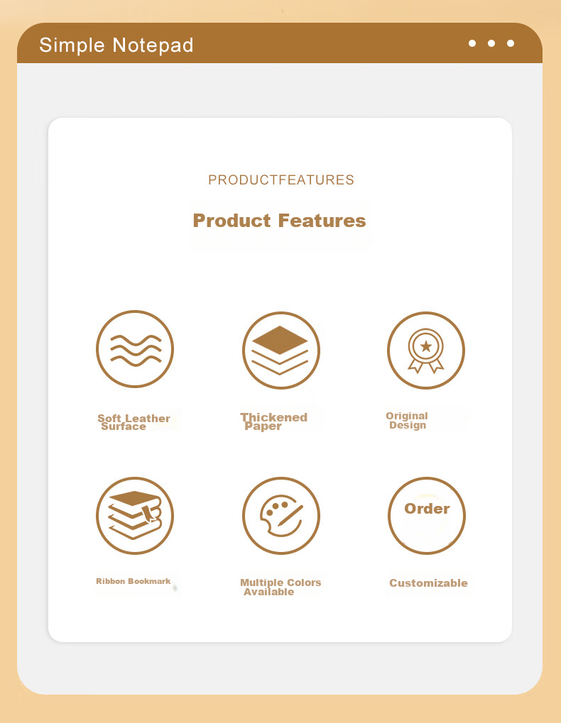 Weimei New Magnetic Buckle Leather Notebook Gift Box Set Practical Teacher's Day Souvenir Full Custom Inner Pages Business Office Memo Book Corporate Custom Notebook LOGO 2