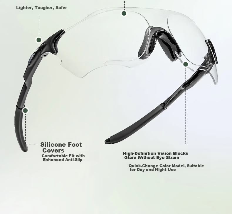 Carpenny Hiking Mountaineering Goggles Men Photochromic Cycling Glasses Women Day Night Outdoor Sports Sunglasses UV Protection 9