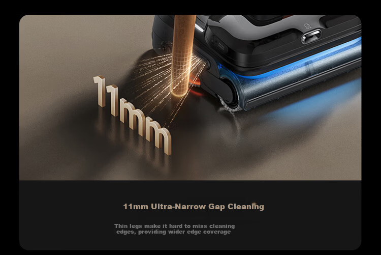 Mijia Xiaomi Floor Washer 5Pro 160℃ Steam Sterilization 26kPa Strong Suction Home Floor Washer and Mop 100℃ Boiling Water Self-Cleaning Anti-Tangle 34