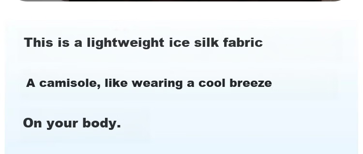 Herbal Original Ice Silk Camisole Women's Sexy Lace Built-in Bra Wireless Bra Backless Innerwear Outerwear Base Top 3