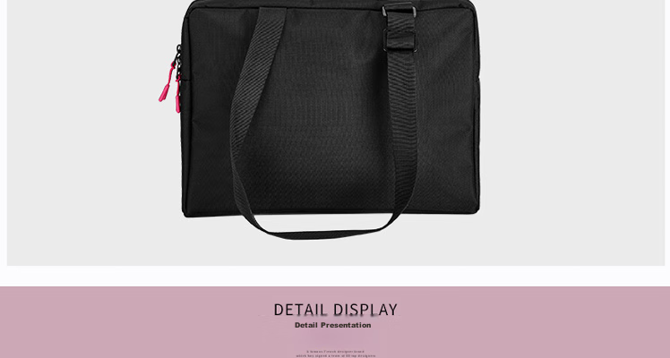 LEXON Shoulder Bag for Women, Laptop Bag with 13.3-Inch Inner Compartment, Fashionable Crossbody Bag, Lightweight Business Briefcase, Black 25