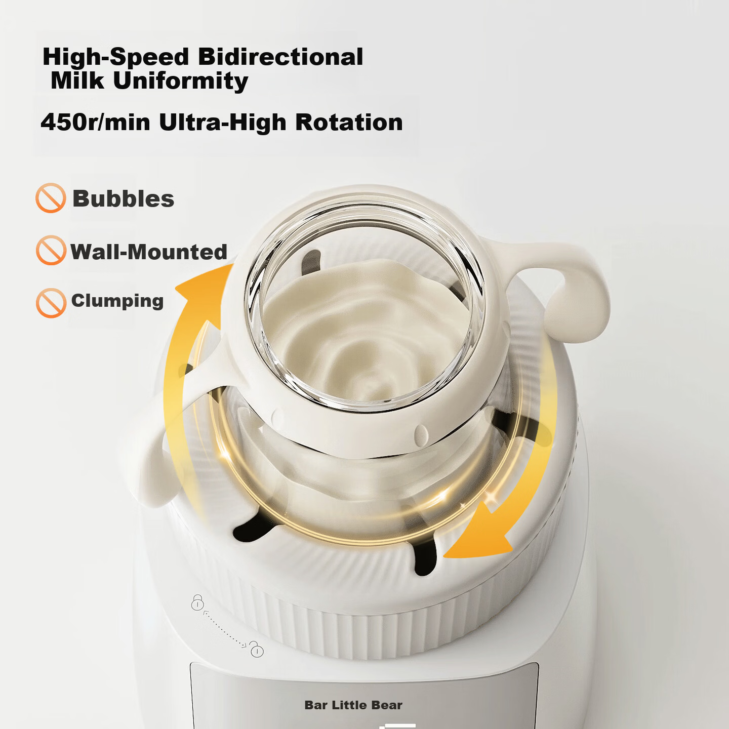 Bear Wireless Electric Baby Milk Powder Mixer P3 Bottle Shaker