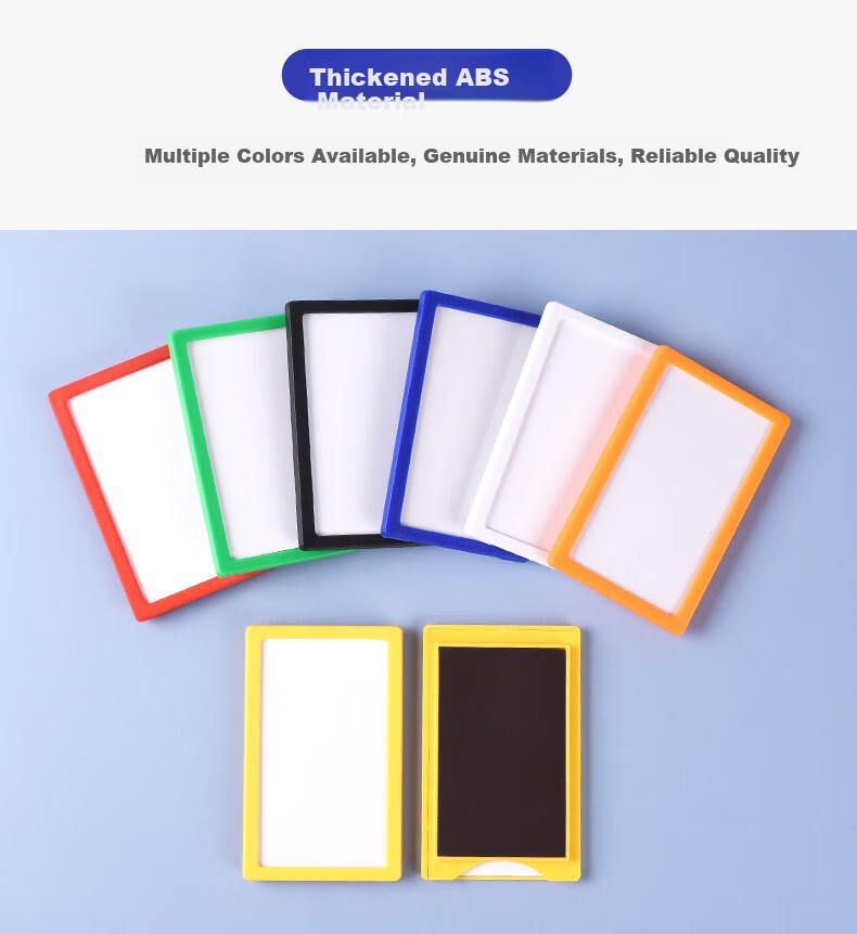 Shushan Warehouse Signage Magnetic Shelf Labels Partition Identification Cards Material Classification Tags 6x10cm Blue (10 Pack) 4