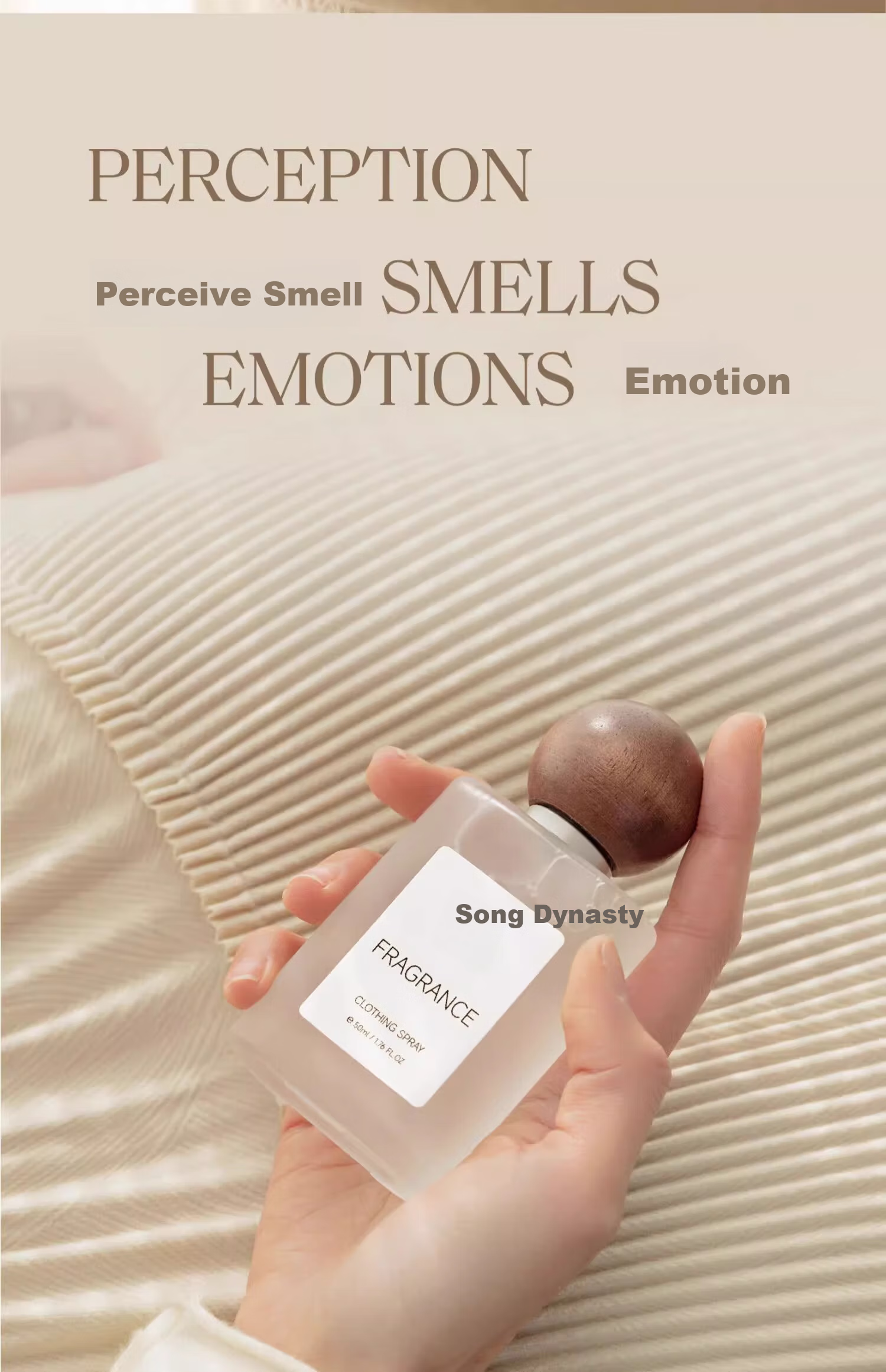 Song Dynasty Fragrance Odor Removal Spray for Clothes Indoor Bedroom Long-Lasting Scent Niche Birthday Wedding Gift Qingqiu Osmanthus 3