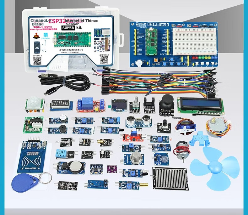 LOBOROBOT ESP32 Development Board IoT Remote Control Misqi Programming Scratch ESP32 Mainboard Kit 1