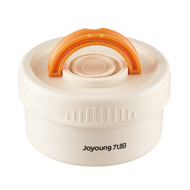 Joyoung 3-Layer 316L Stainless Steel Lunch Box Microwaveable Bento Box for Students and Office Workers