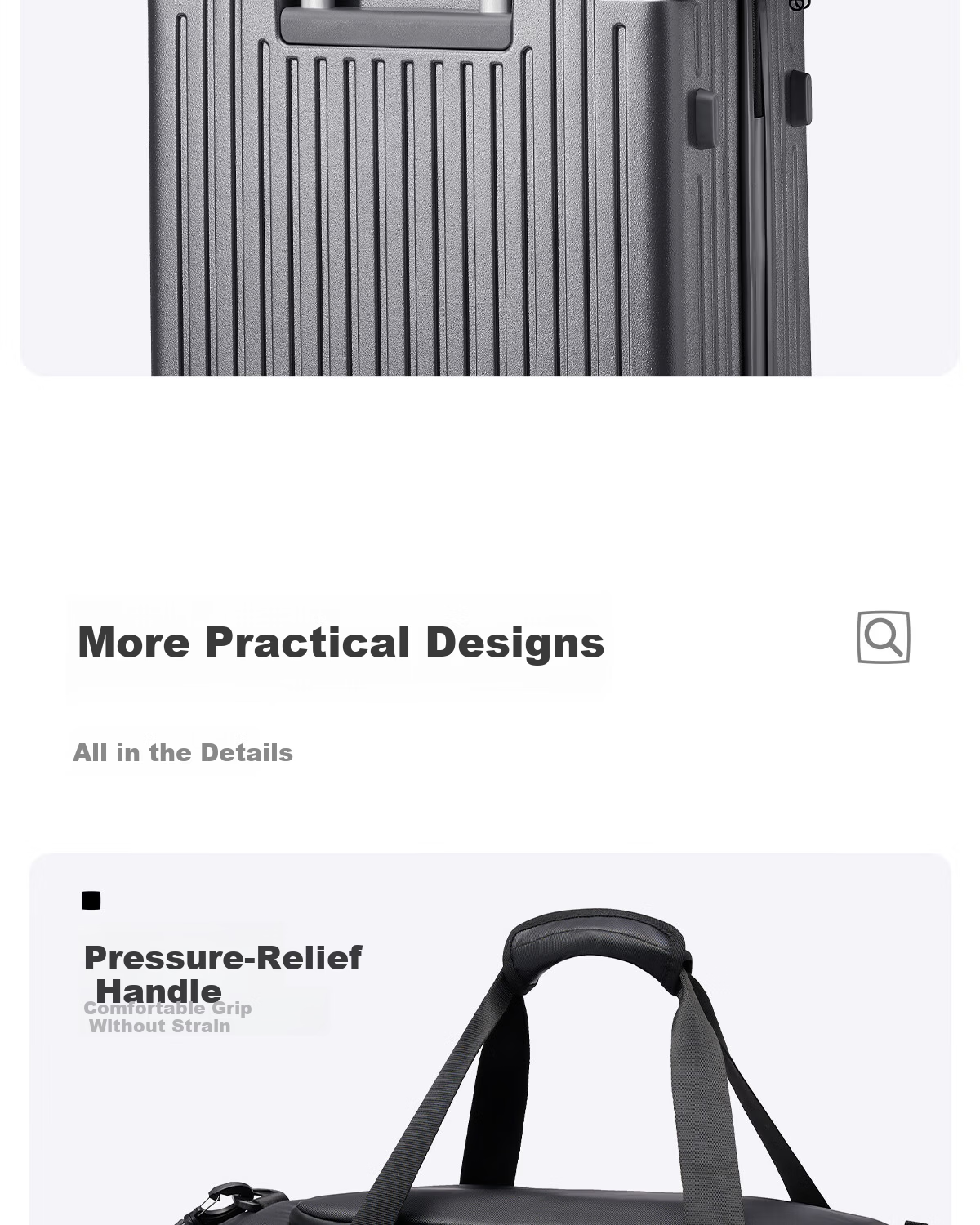 HLA Men's Large Capacity Multifunctional Travel Handbag Shoulder Crossbody Bag Business Trip Sports Gym Basic Model 7