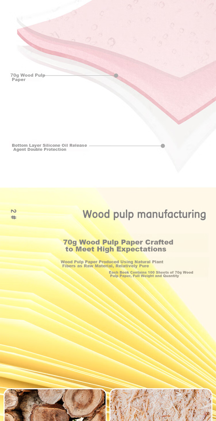 Jufu 400pcs Fluorescent Film Index Label Stickers Memo Notes Small Strips Indicator Sticky Notes School Supplies 2
