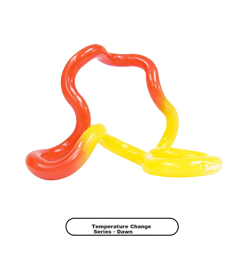 Tangle Official Temperature-Change Series Kids' Day Gift ADHD Training Color-Changing Stress Relief Toy 13