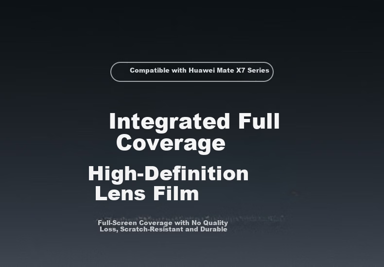 Langling [2 Pieces] Huawei Mate X7 Camera Lens Protective Film Full Coverage Scratch-Resistant Durable Original Pixel 1