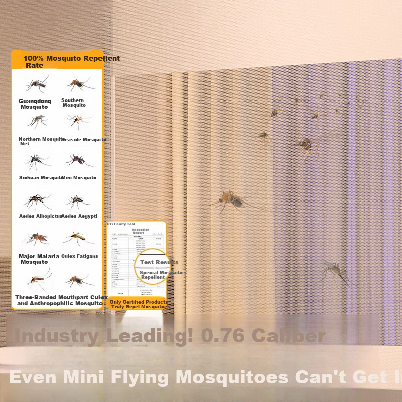 Hodo Class A Gauze Baby Crib Bumper Anti-Fall Mosquito Net 1.5m×2m Home Three-Door Gentleman Gray
