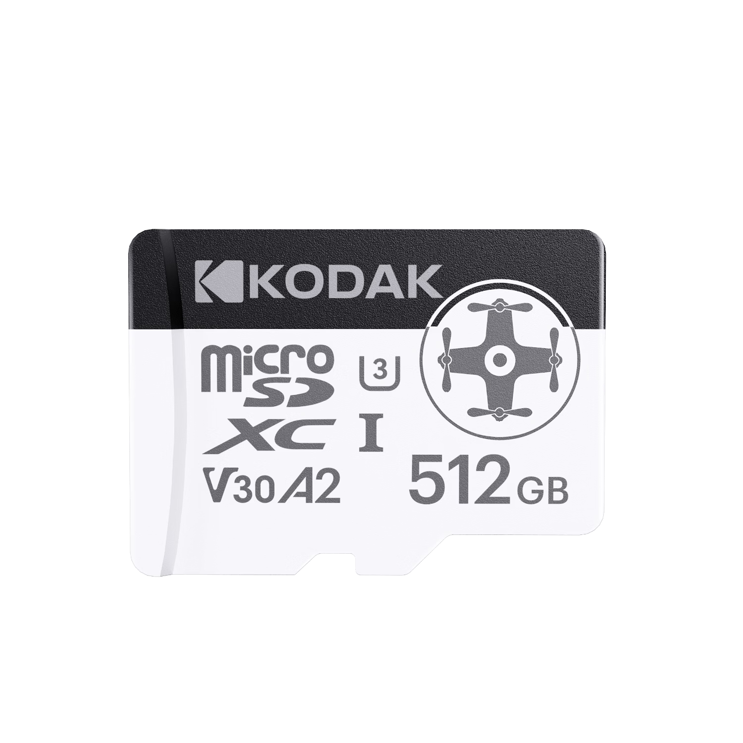 KODAK KU390 512GB TF Memory Card U3 V30 A2 for Sports Camera Drone Dash Cam Storage Card Compatible with DJI Pocket 3/4