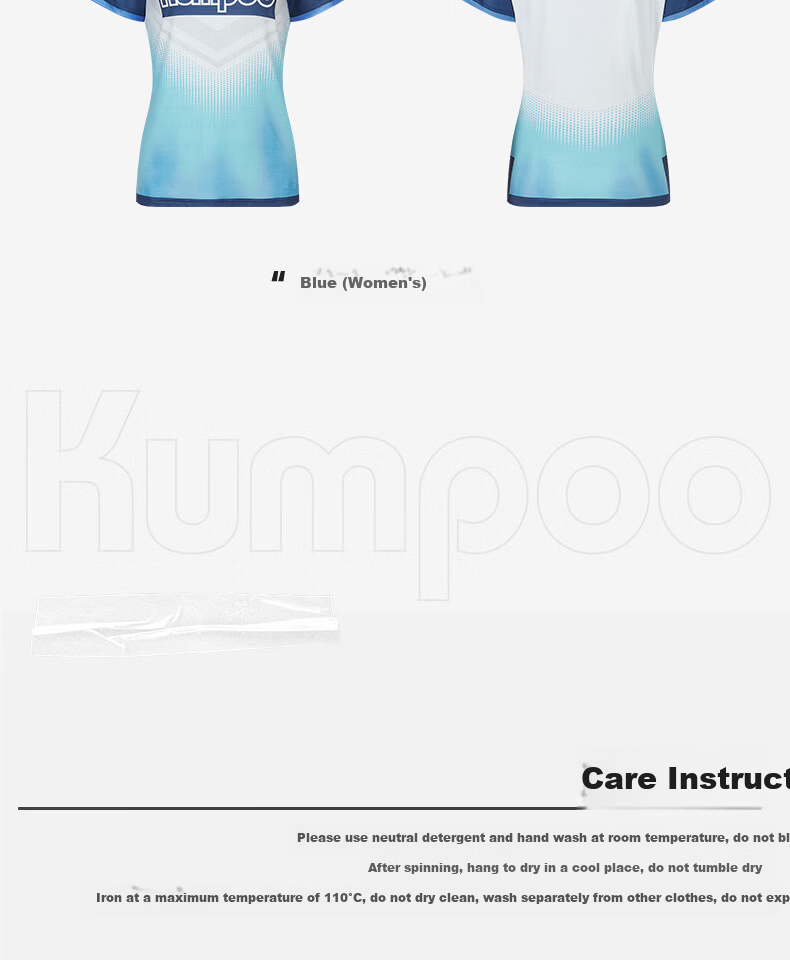 KUMPOO Badminton Short Sleeve Shirt Xunfeng Sportswear K261M-1731 Men's Short Sleeve Blue S 24