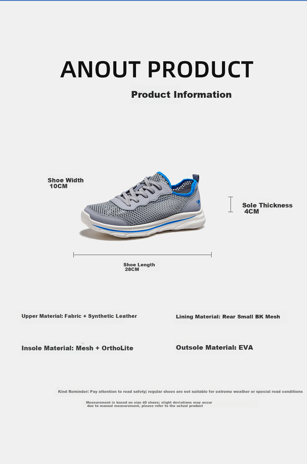 CAMEL Summer Mesh Breathable Lightweight Flexible Casual Walking Shoes for Men Father's Day G16M739038 Gray Size 41 18