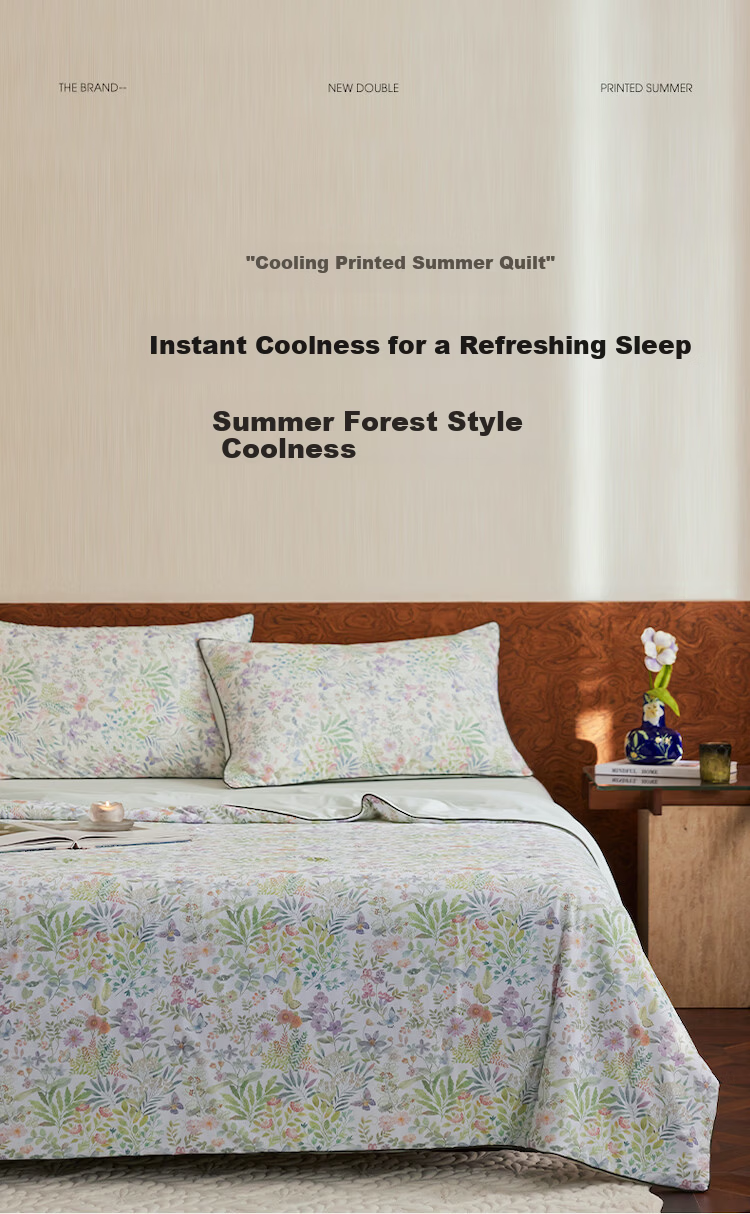 LIIESEN 【Japan Original】COOLME Cooling Air-Conditioned Quilt Core Antibacterial Single Summer Quilt 2.0 1