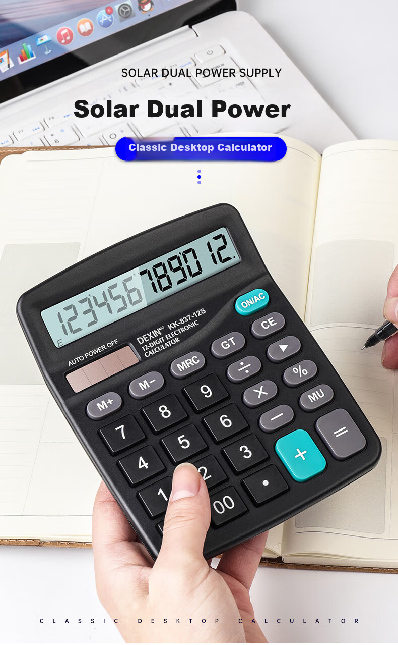 IchimaruKa Multifunctional Flexible Keyboard Calculator Office Advanced Financial Accounting Commercial University Student Cute Portable Children Student RZ831Pro Green 1