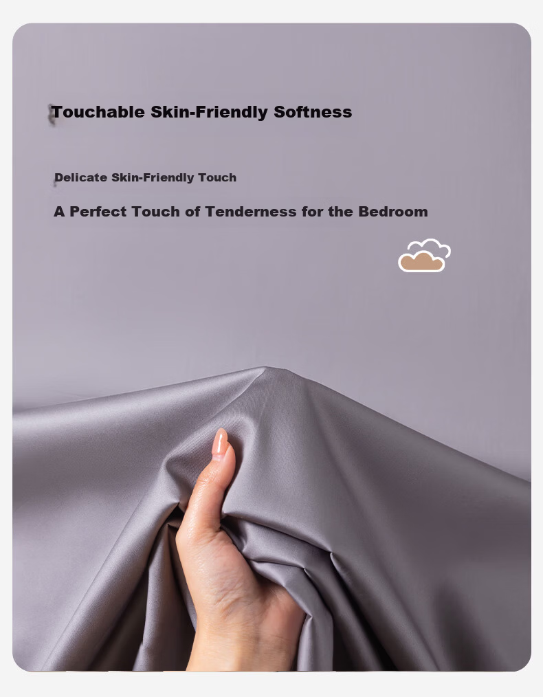SOMERELLE A-Class Xinjiang Long-Staple Cotton Sateen Bed Sheet Single Piece 100% Cotton for Single/Double Bed 1.2/1.5m 200x230cm 6