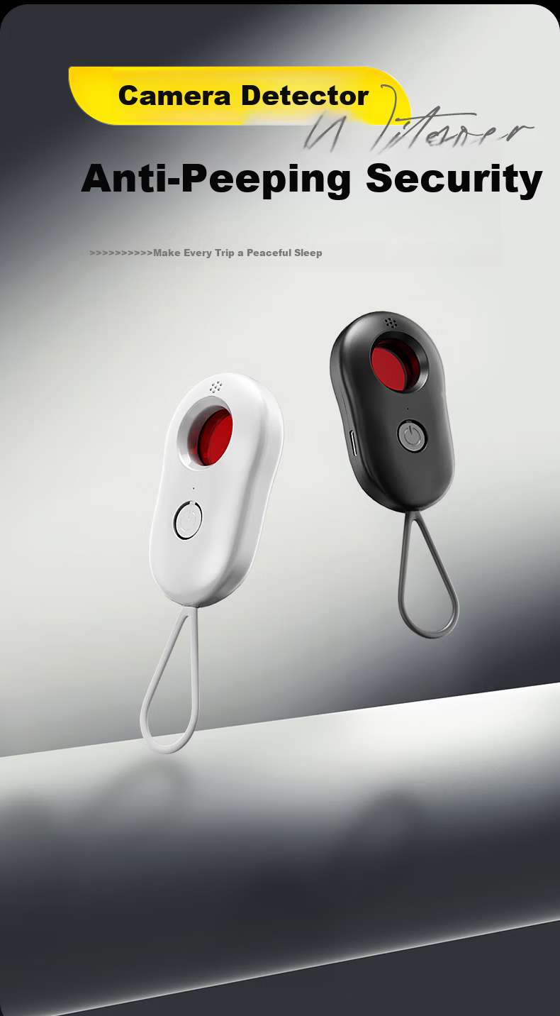 Zhiguozhe Hotel Camera Detector with Four Modes, UV Light Detection, Wireless Infrared Signal Anti-Spy Camera Detector, Anti-Peeping Surveillance Inspection Device 10
