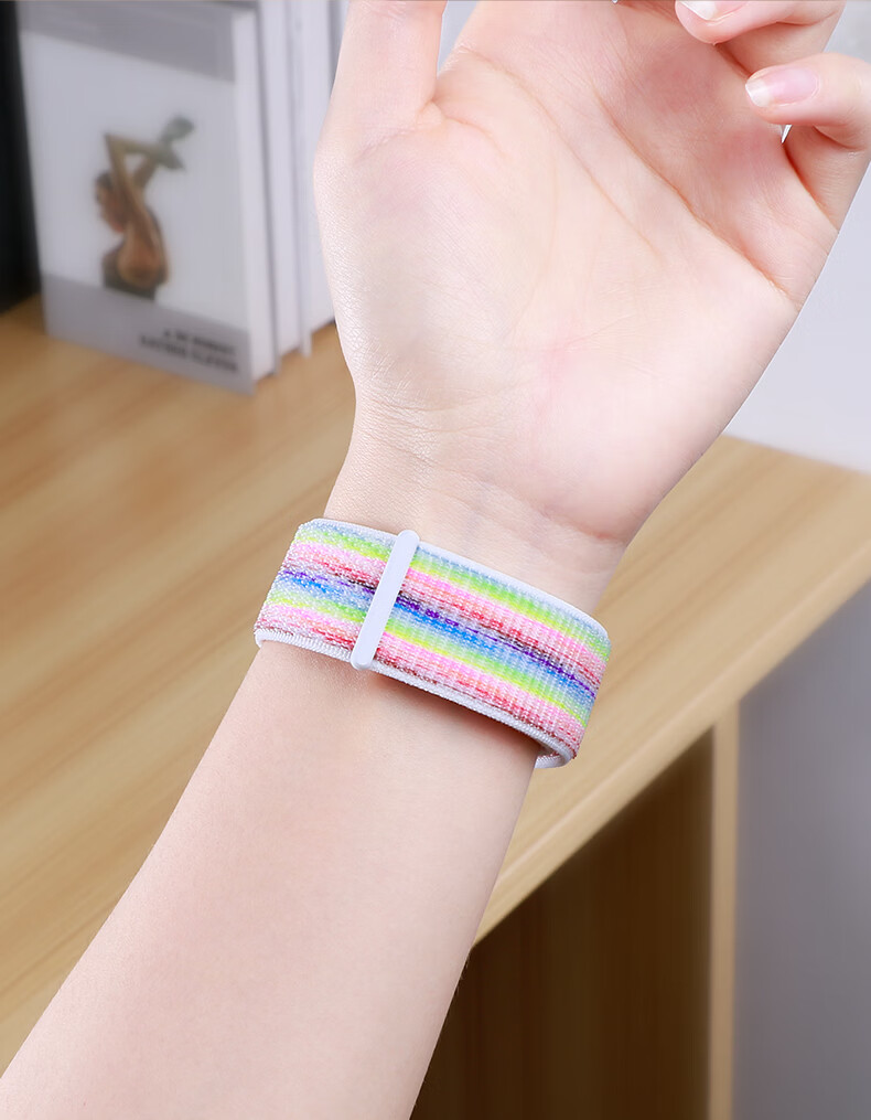 BHO Nylon Loop Band for Apple Watch S11/S10, Compatible with iWatch S9/8/7/6/Ultra/SE3/2/1 Sports Strap 13